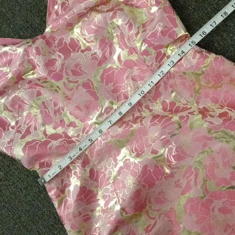 💝HTF Lilly Pulitzer💝 - Kimi Metallic Jacquard Dress